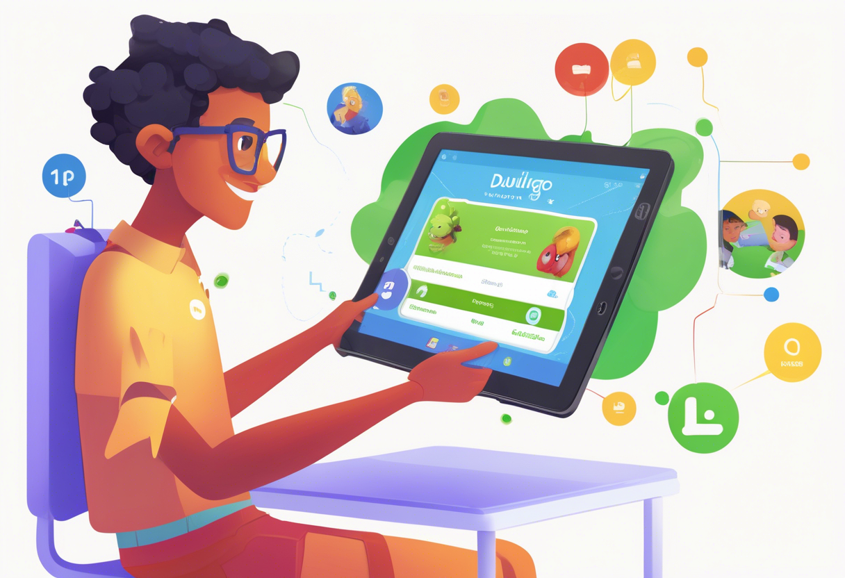 Duolingo personaliza el aprendizaje de idiomas mediante IA y técnicas de juego, ajustando las lecciones a tu progreso diario