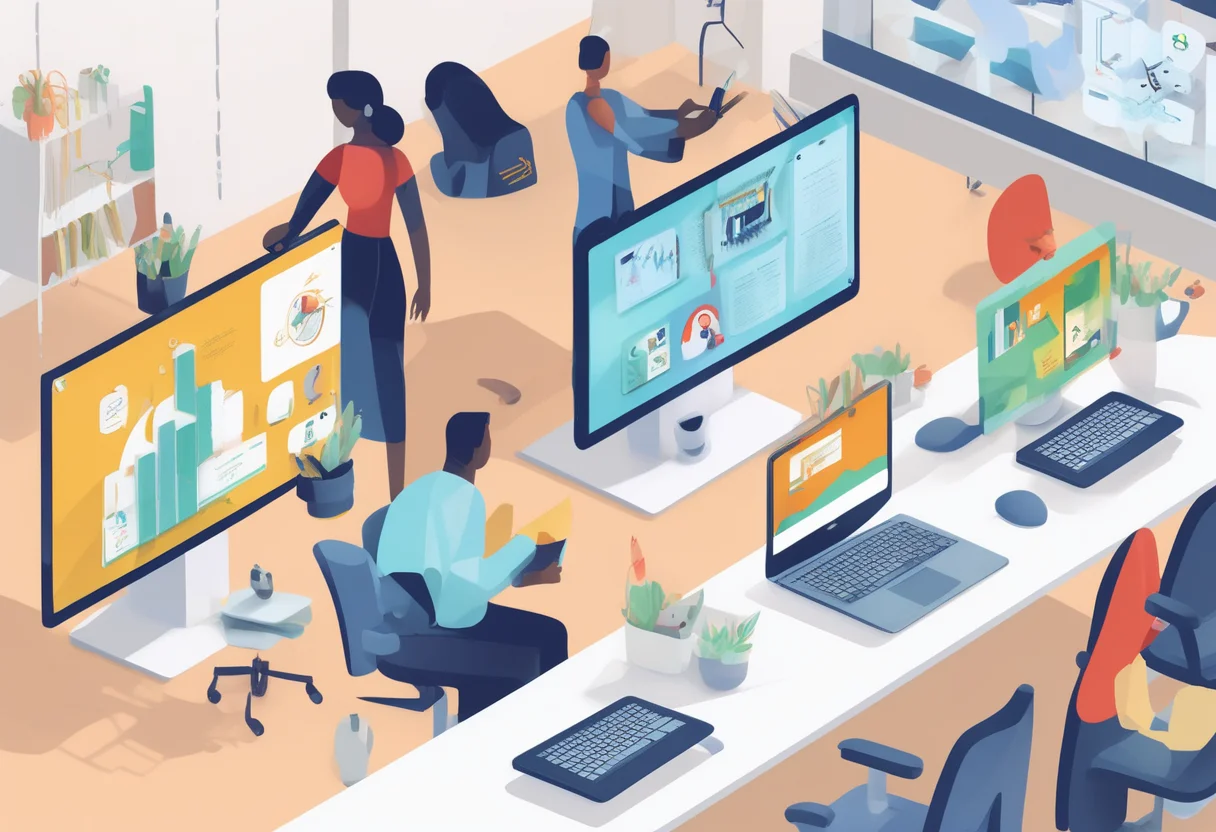 AI platforms dynamically adjust learning content to align with employee growth, enhancing the efficiency of development investments and improving performance