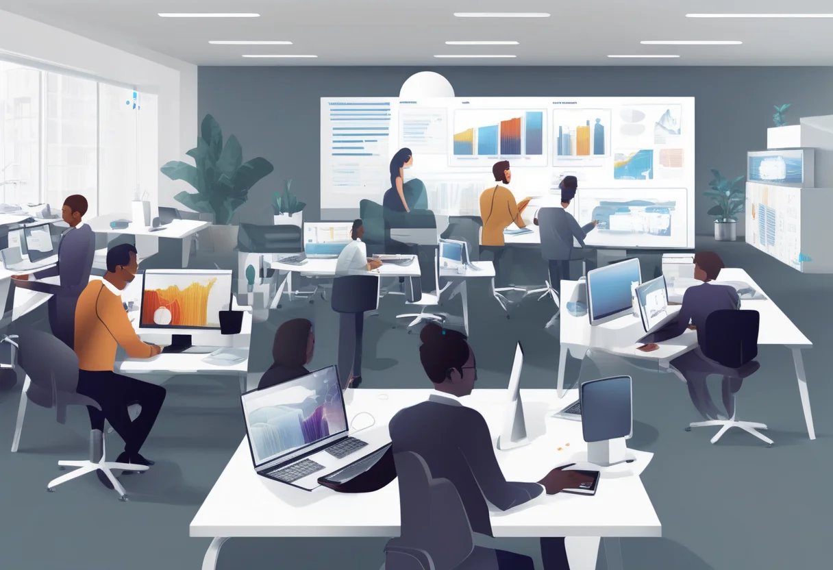 Unternehmen nutzen digitale Lernplattformen, um die kontinuierliche Weiterbildung der Mitarbeiter zu fördern und ihre Bindung an das Unternehmen zu stärken