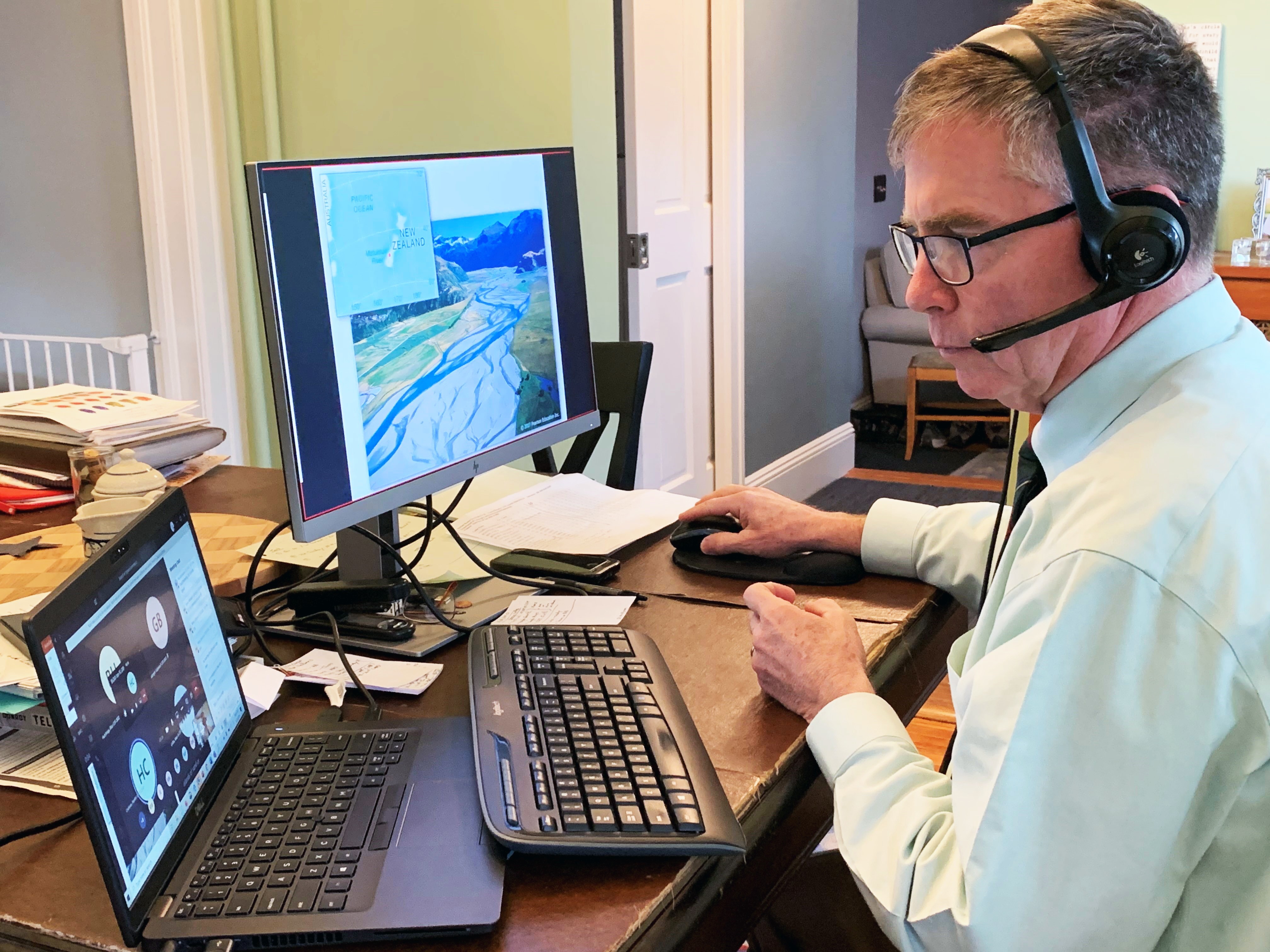 The use of tools like Microsoft Teams enables global teams to share information in real-time and communicate asynchronously across time zones, enhancing efficiency