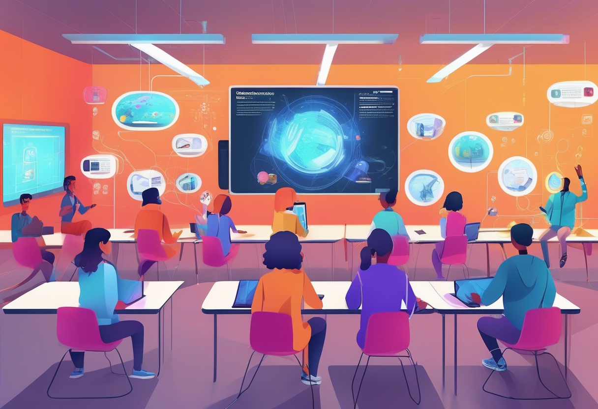 Deepbrain AI advances learning by creating interactive content through generative AI, improving resource quality