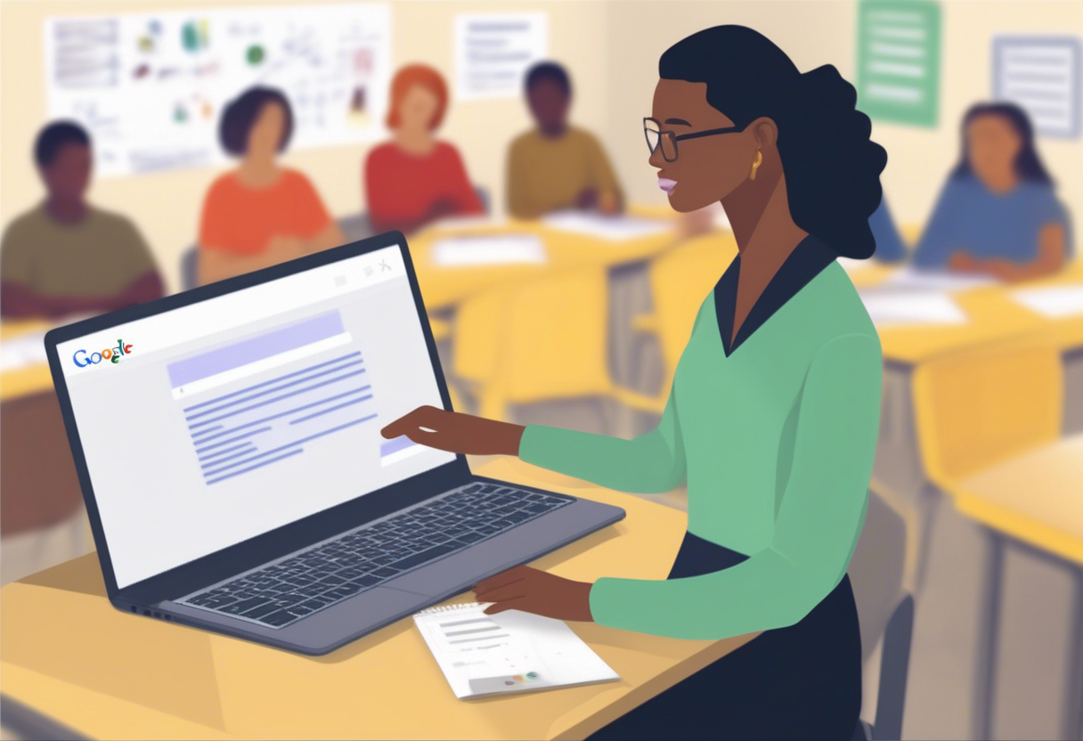 Diagnostic tests and tools like Google Forms help customize teaching by identifying student misunderstandings early