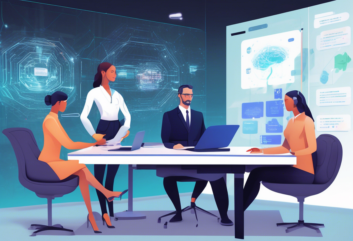 AI's data processing capabilities can enhance leadership, but human empathy and creativity remain crucial