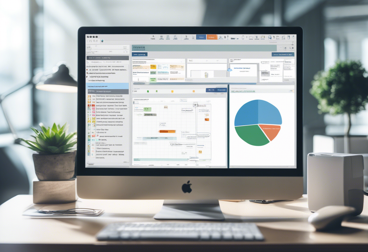 Bitrix24 facilita la gestión de proyectos y la supervisión en tiempo real a través de tableros Kanban y diagramas de Gantt