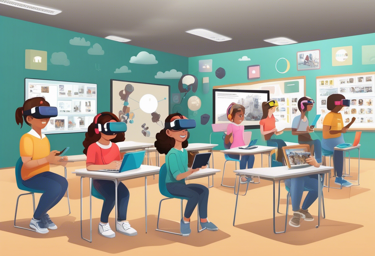 VR und AR bieten immersive Lernumgebungen, die das Verständnis und die Interaktivität im Bildungsprozess verbessern