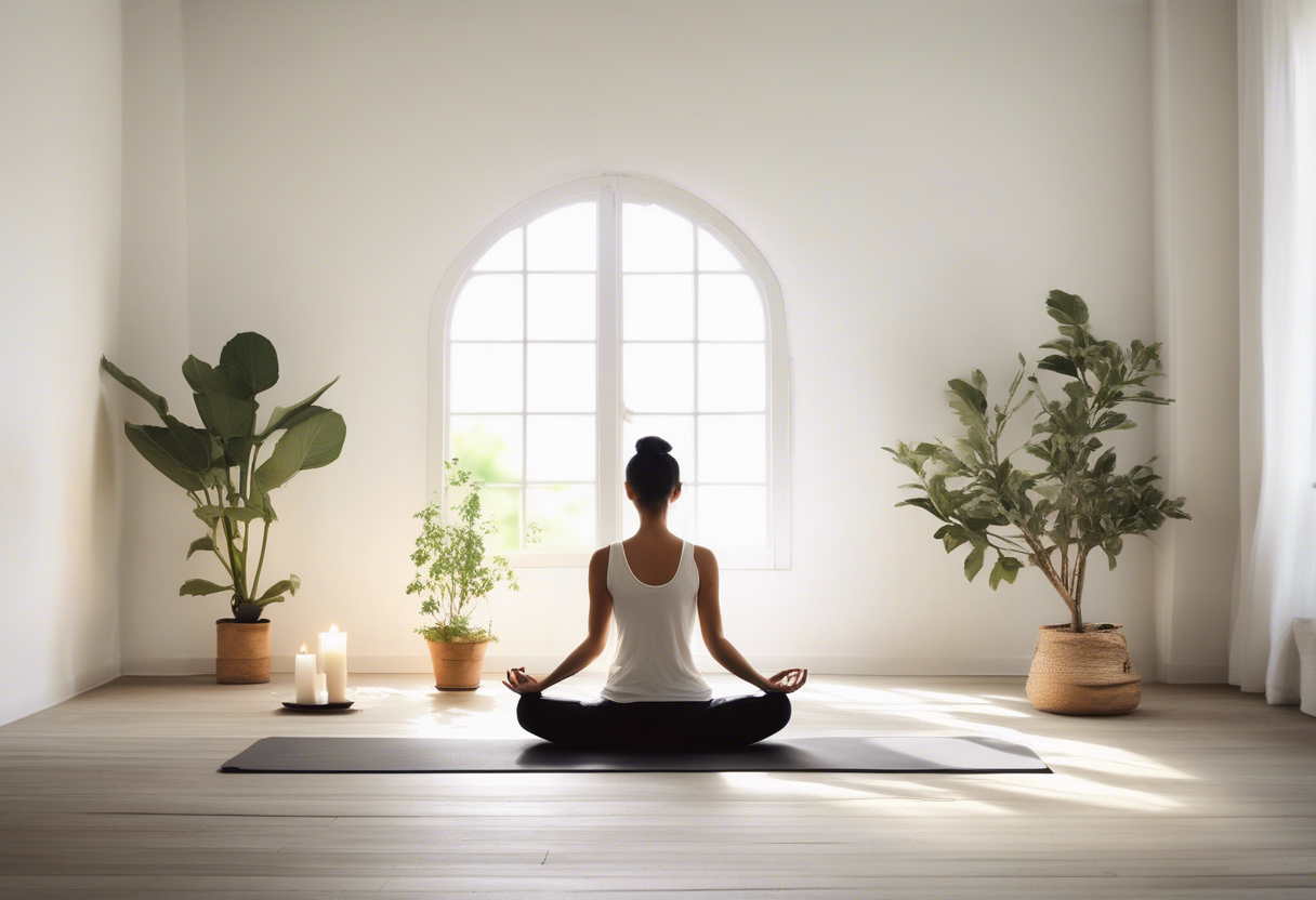 Ejercicios de mindfulness como la respiración consciente y la meditación de escaneo corporal ayudan a centrar la mente y conectar con el cuerpo
