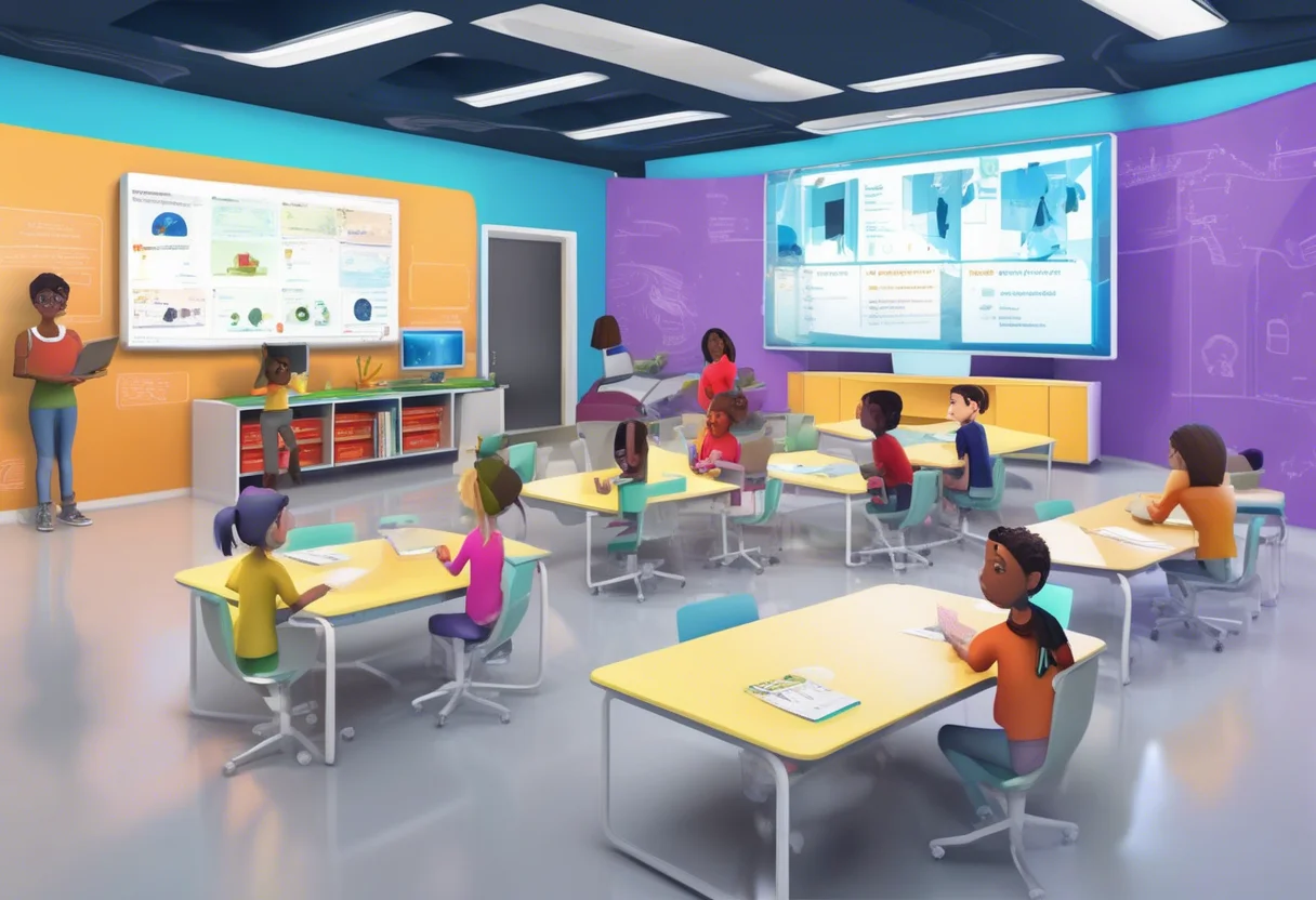 Las plataformas de aprendizaje adaptativo utilizan algoritmos de IA para personalizar el contenido educativo según las necesidades de cada estudiante, mejorando la eficiencia del aprendizaje