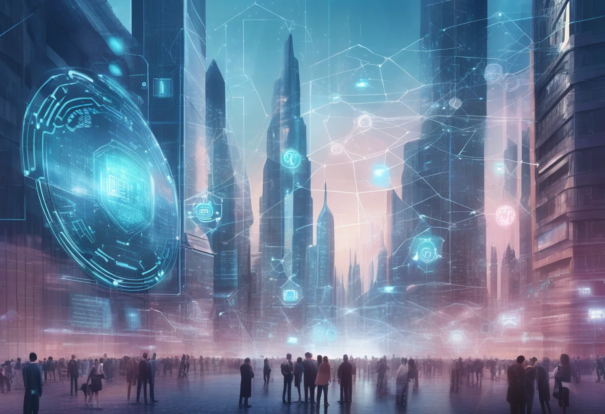 The rise of AI in communication necessitates strong cybersecurity measures and new regulations to mitigate risks like disinformation and privacy breaches