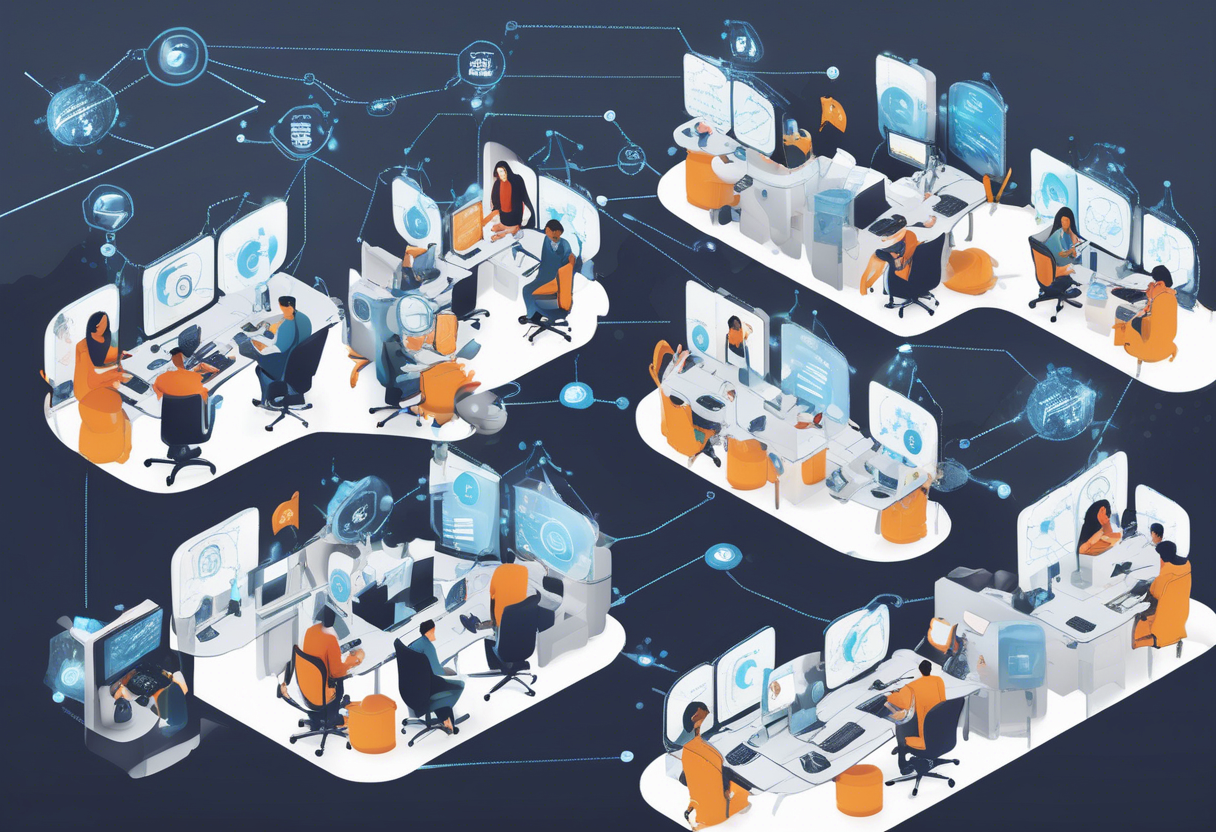 AI-driven call routing enhances customer service by efficiently matching calls to agents based on real-time data, reducing wait times and improving resolution rates