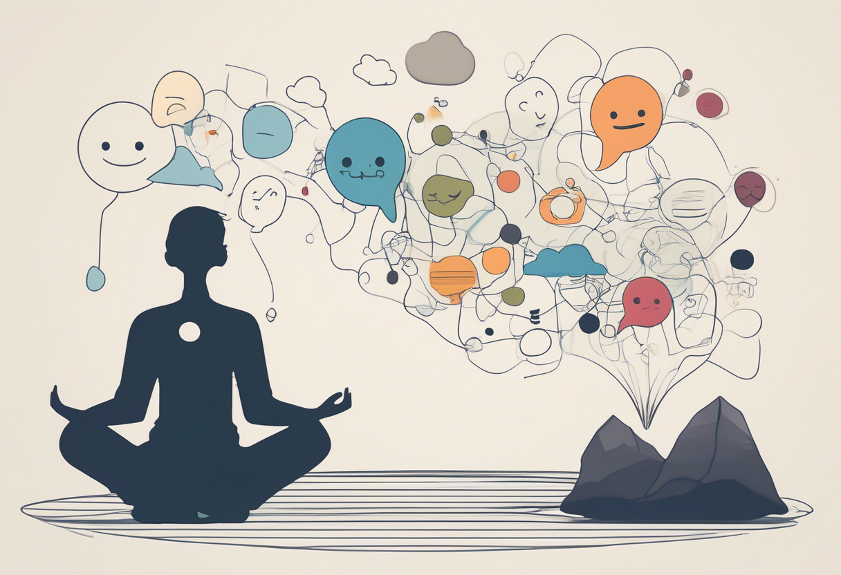 The STOP-Technik is a structured four-step method used to interrupt strong emotions and negative thought spirals, enhancing self-awareness and mindfulness