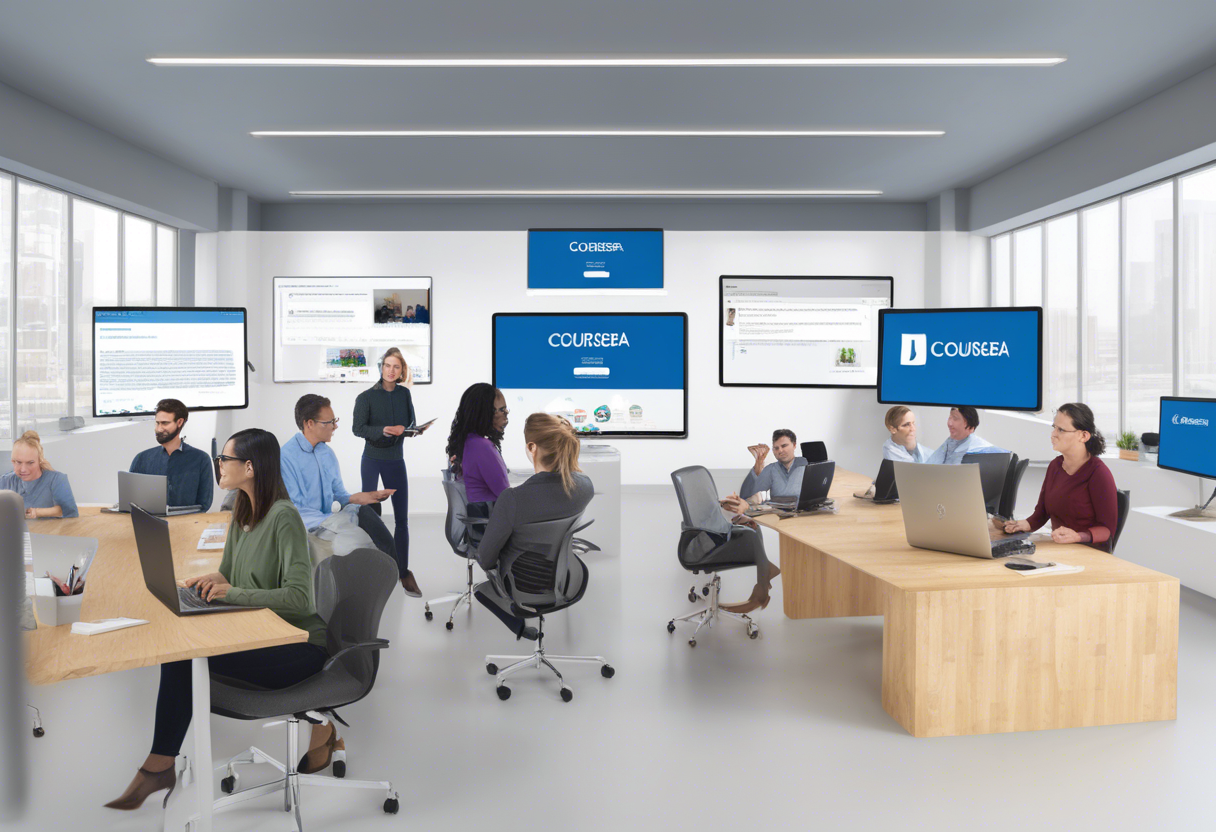 Coursera's partnerships with top universities and companies ensure high-quality and industry-aligned courses, ideal for career advancement