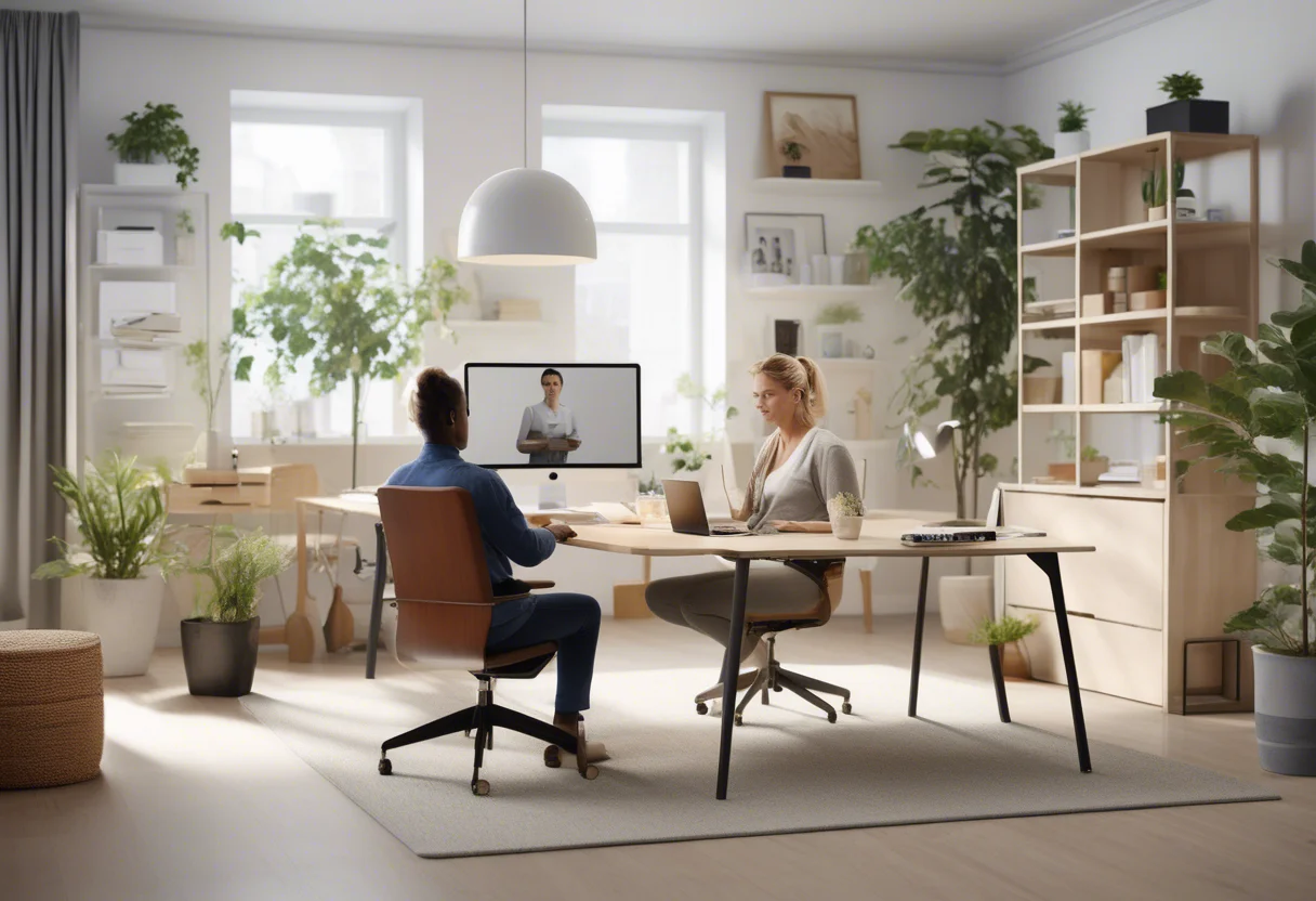 AI-driven training programs are increasingly used to tailor skill development and boost confidence, exemplified by IKEA's training of 8,500 employees in remote interior design