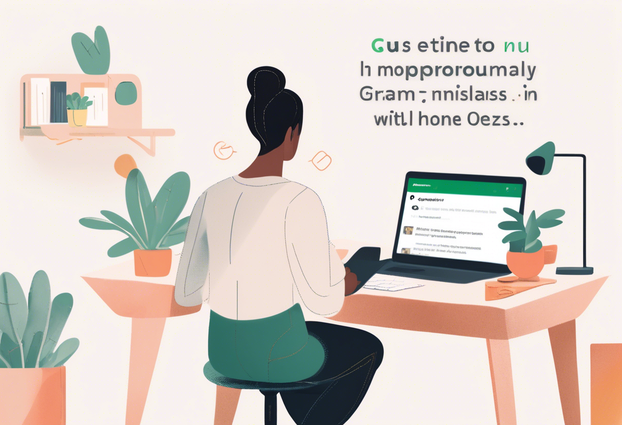 Grammarly no solo corrige errores, sino que también mejora el estilo y el tono del texto para una comunicación eficaz