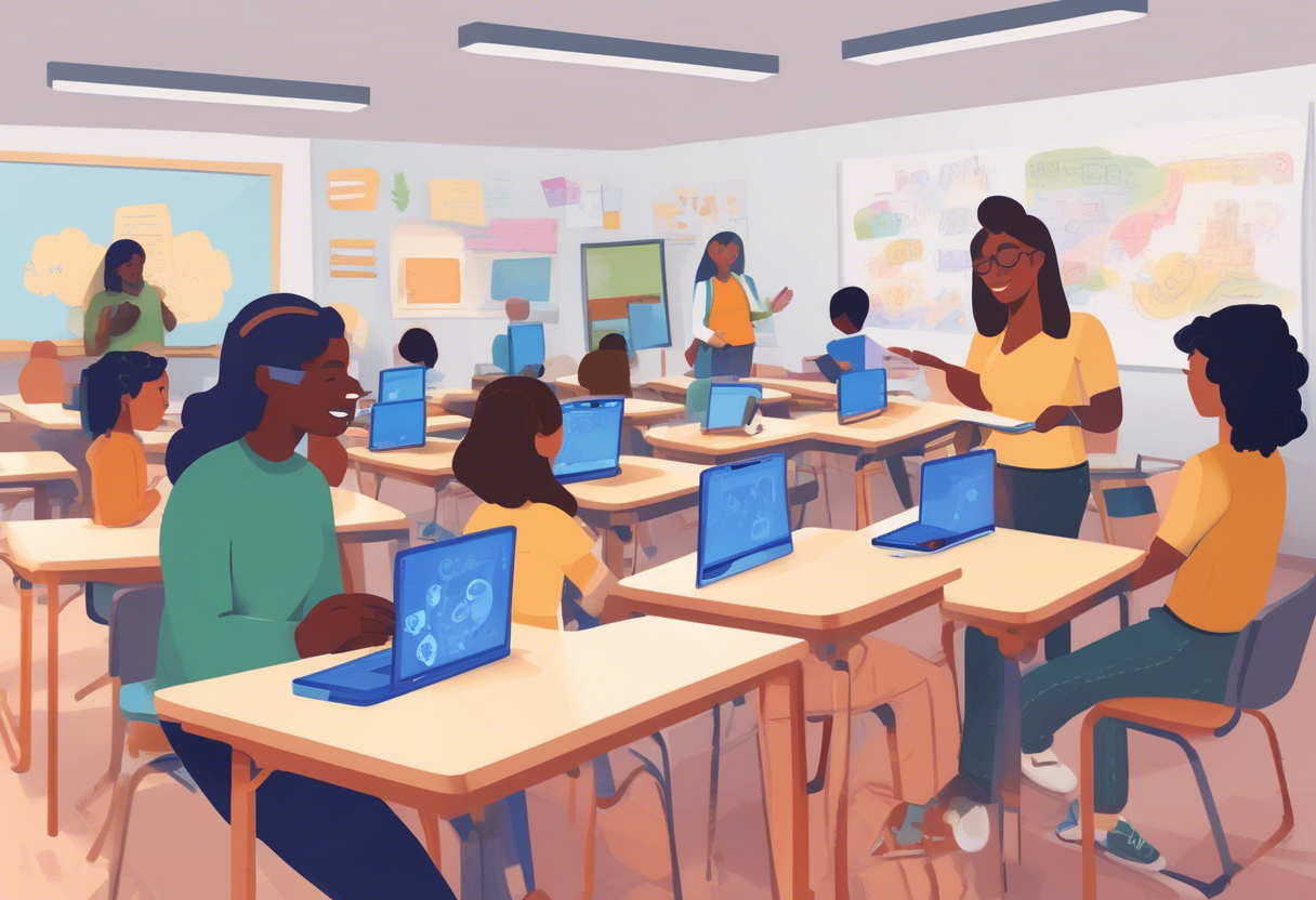 By adapting to individual needs, AI ensures personalized learning, enhancing engagement and accessibility for students in resource-limited areas