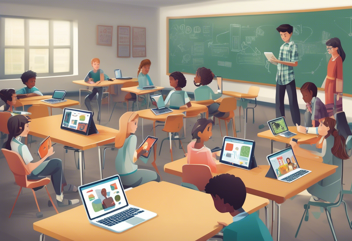 Erforschung der Auswirkungen digitaler Lernsysteme auf die moderne Bildung