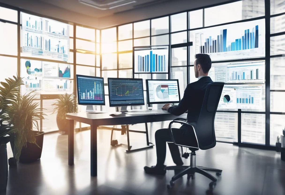 Führungskräfte nutzen Datenanalyse, um die Qualität der AI-Ergebnisse zu überwachen und sicherzustellen, dass Standards eingehalten werden