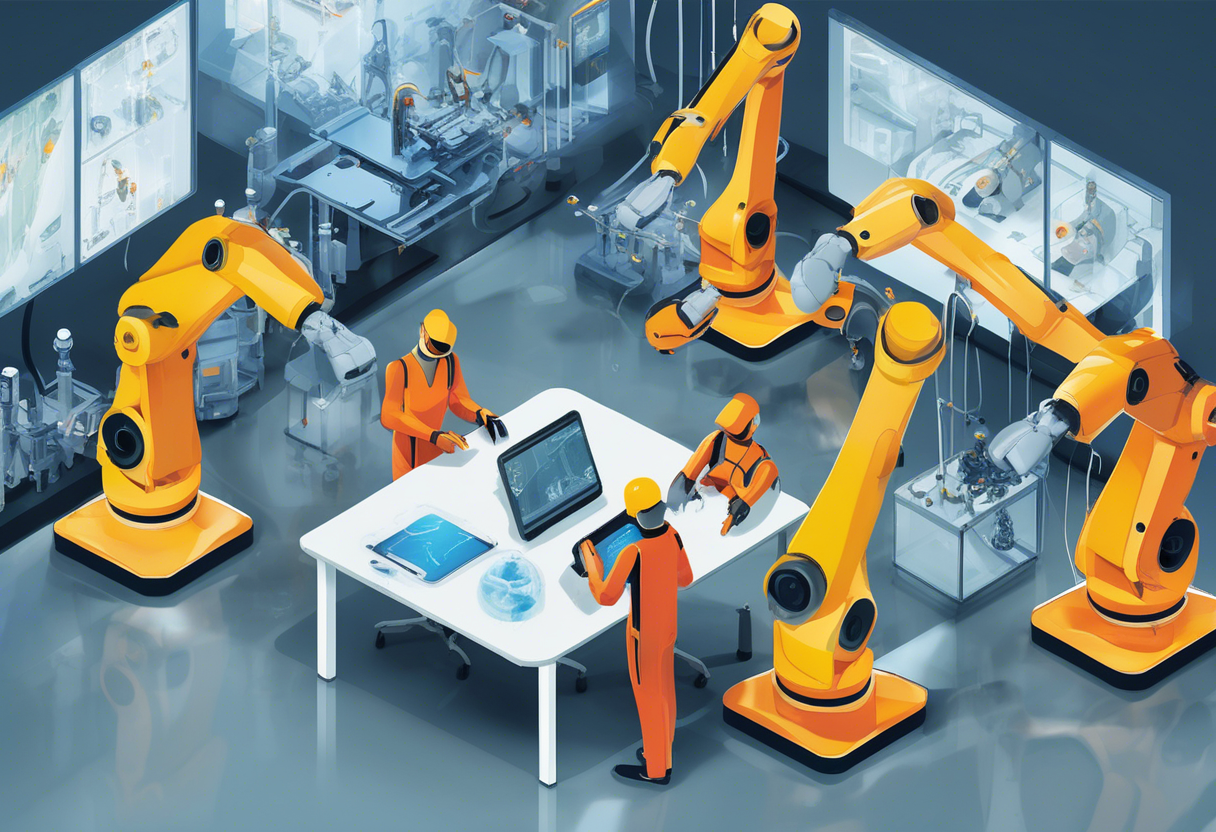 The integration of AI tools in industries like manufacturing and IT helps alleviate workload and supports skill enhancement