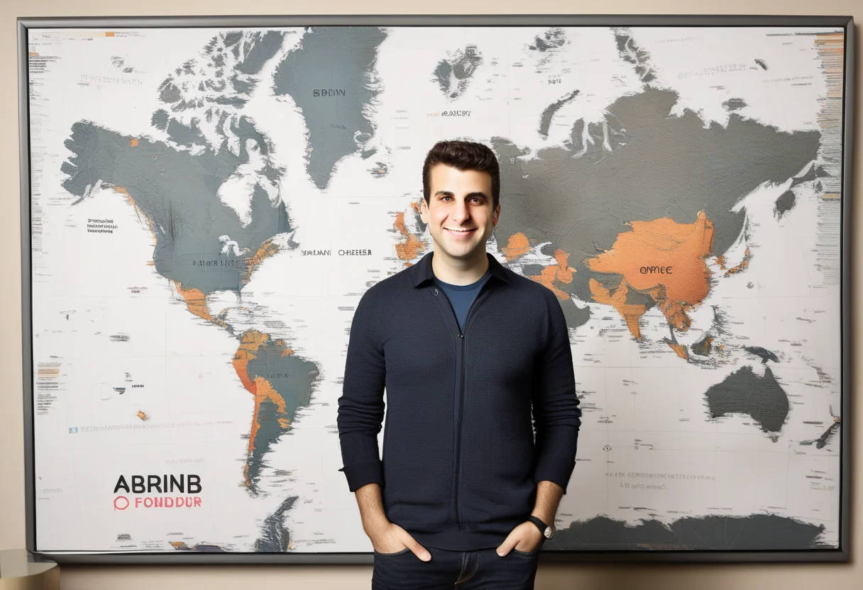 Brian Chesky utilizó su liderazgo para transformar Airbnb de una simple plataforma a una empresa global