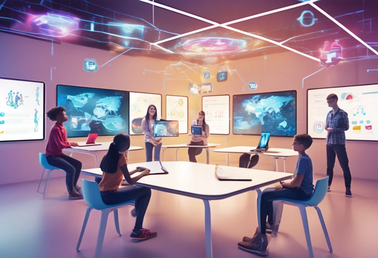 Adaptive learning systems utilize AI to tailor educational content and pace to individual student needs, enhancing engagement and mastery of concepts