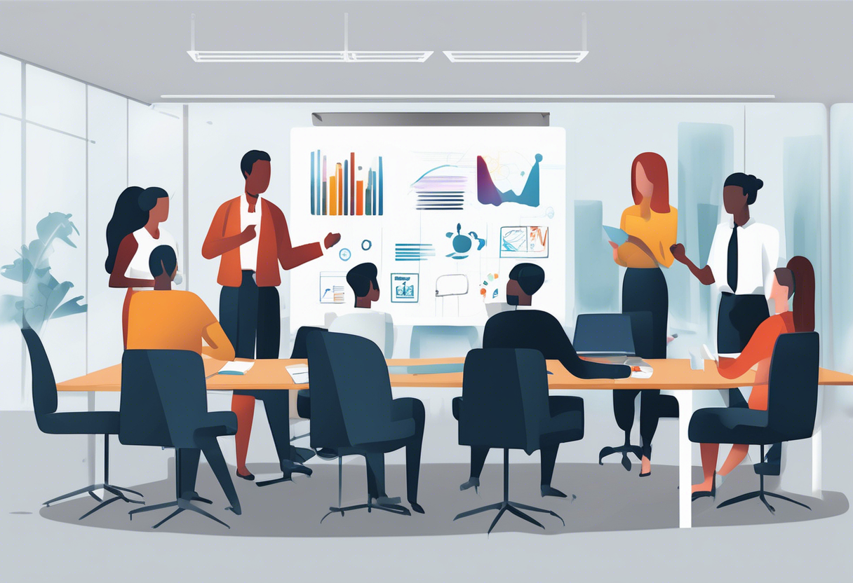 Transformationale Führung erfordert gezielte Weiterbildung und eine unterstützende Unternehmenskultur, um Innovationsdruck zu bewältigen und Mitarbeitermotivation zu fördern