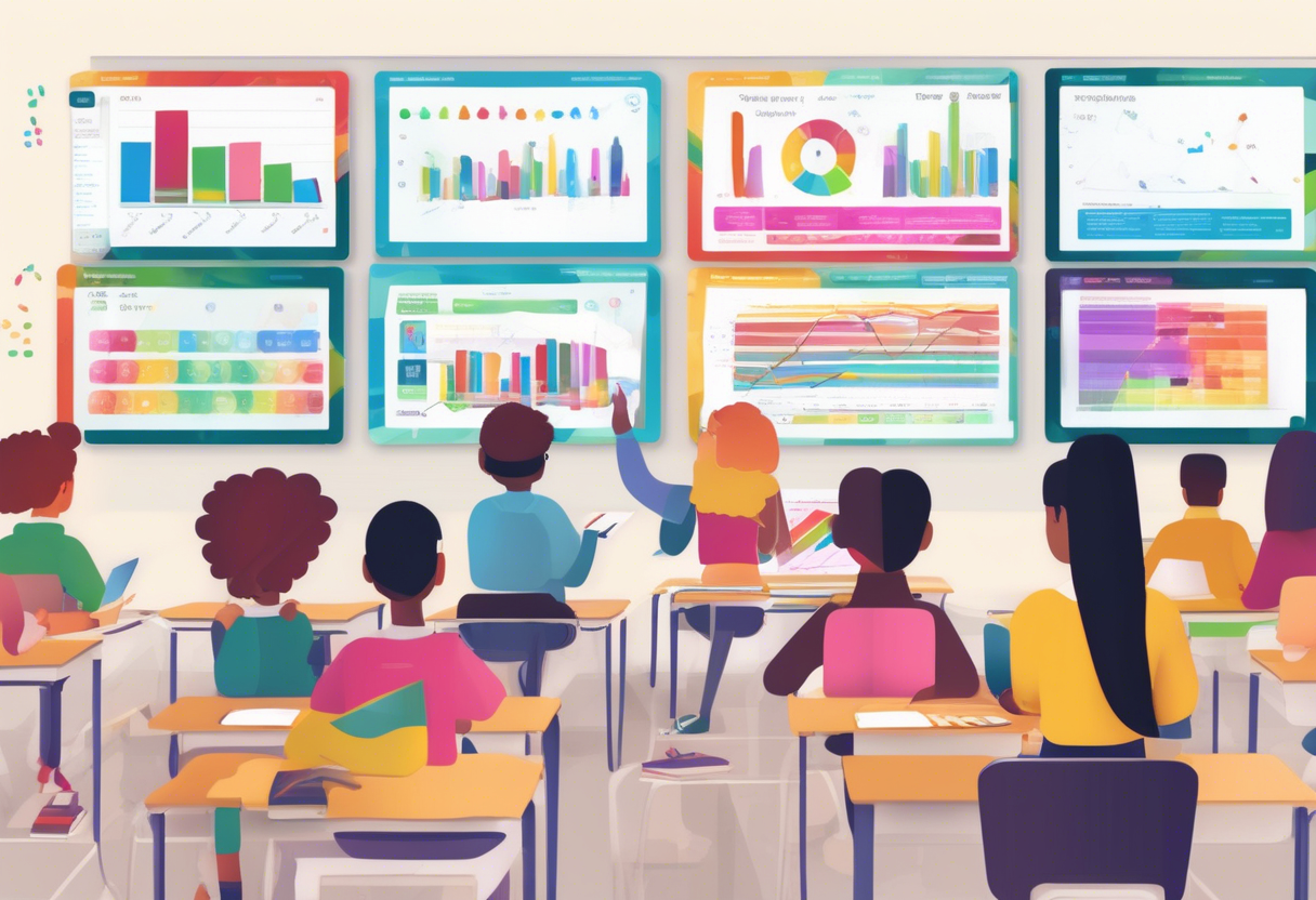 This section highlights how digital learning utilizes progress tracking and data analytics to provide personalized feedback and enhance learning outcomes