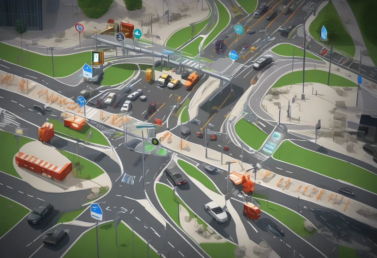 AI systems in North Carolina use GPS data to optimize traffic signals, improving flow and reducing costs