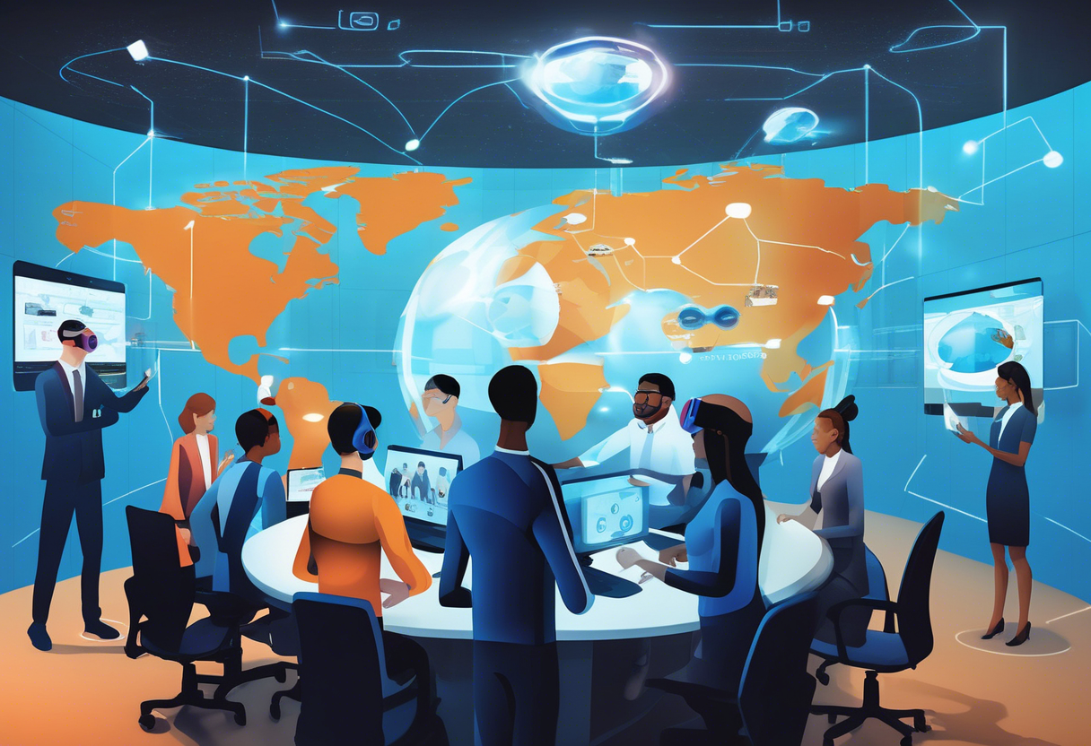 Cisco's programs provide extensive leadership training through simulations and global initiatives