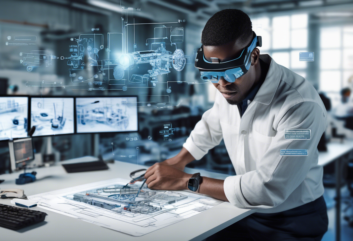 Utilizing AR for in-situ learning helps technicians gain skills seamlessly while performing their tasks
