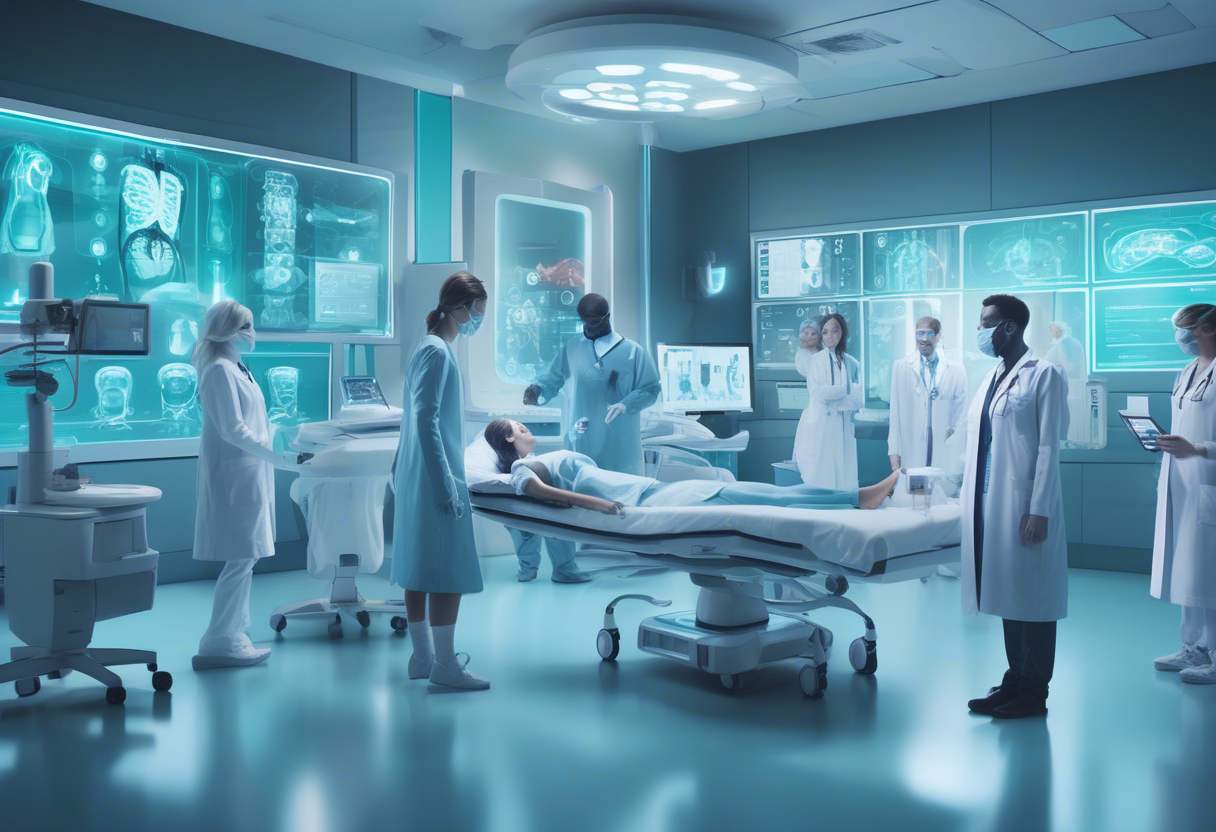 AI's integration in healthcare is projected to save the industry over $360 billion annually within the next five years