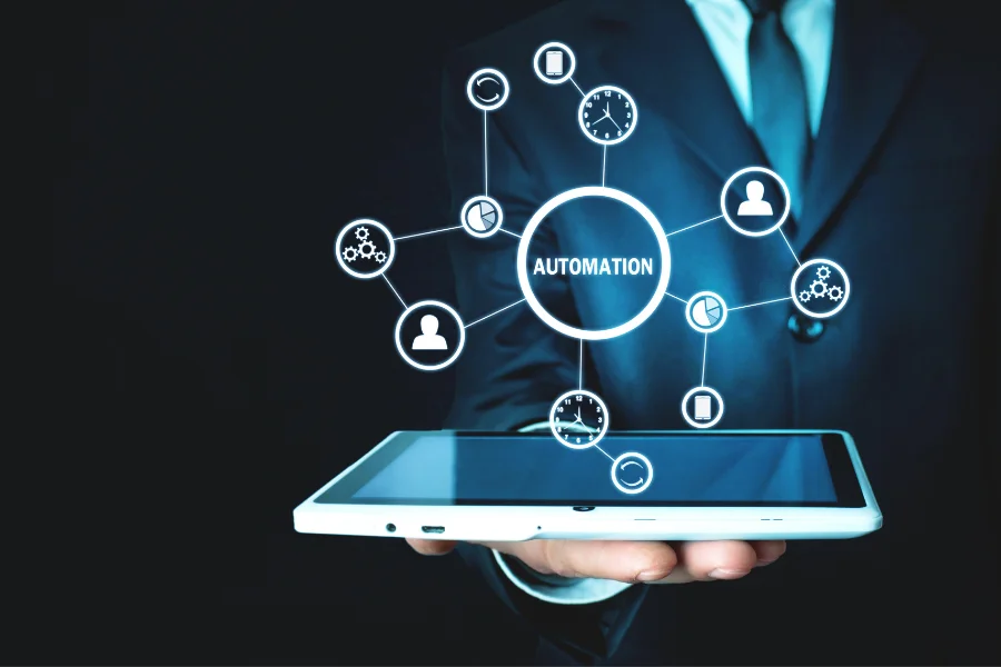 AI facilitates onboarding by automating routine tasks and providing instant feedback, allowing HR to focus on relationship-building and speeding up employee integration