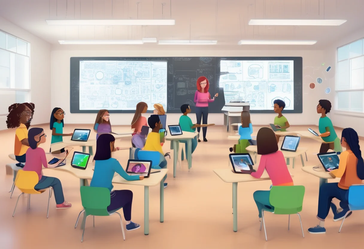Automation in education enables personalized learning by adjusting lesson difficulty and providing timely interventions based on individual student needs