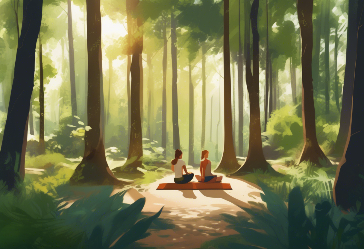 Por ejemplo, un retiro de ecoterapia en un bosque español ofrece baños de bosque que ayudan a reducir la presión arterial y equilibrar el sistema nervioso, mientras te desconectas digitalmente para fortalecer tu conexión con la naturaleza