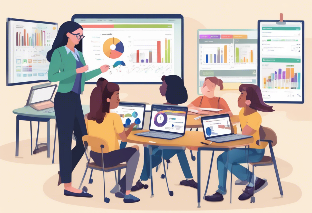 Predictive analytics in education helps identify struggling students early, allowing timely intervention and tailored teaching strategies
