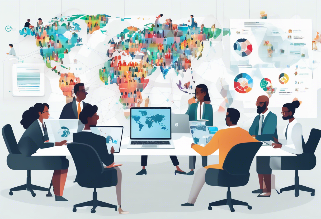 AI translation tools enable real-time multilingual communication, fostering inclusive collaboration in global teams