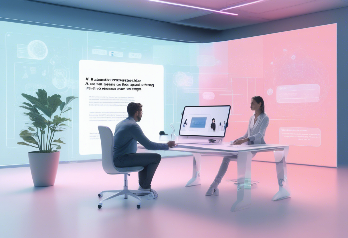AI personalizes communication by aligning messages with individual preferences, enhancing relevance and motivation