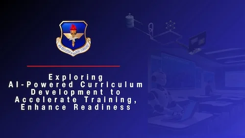 AI personalizes corporate training by adapting content and pace to individual learning preferences, enhancing engagement and retention