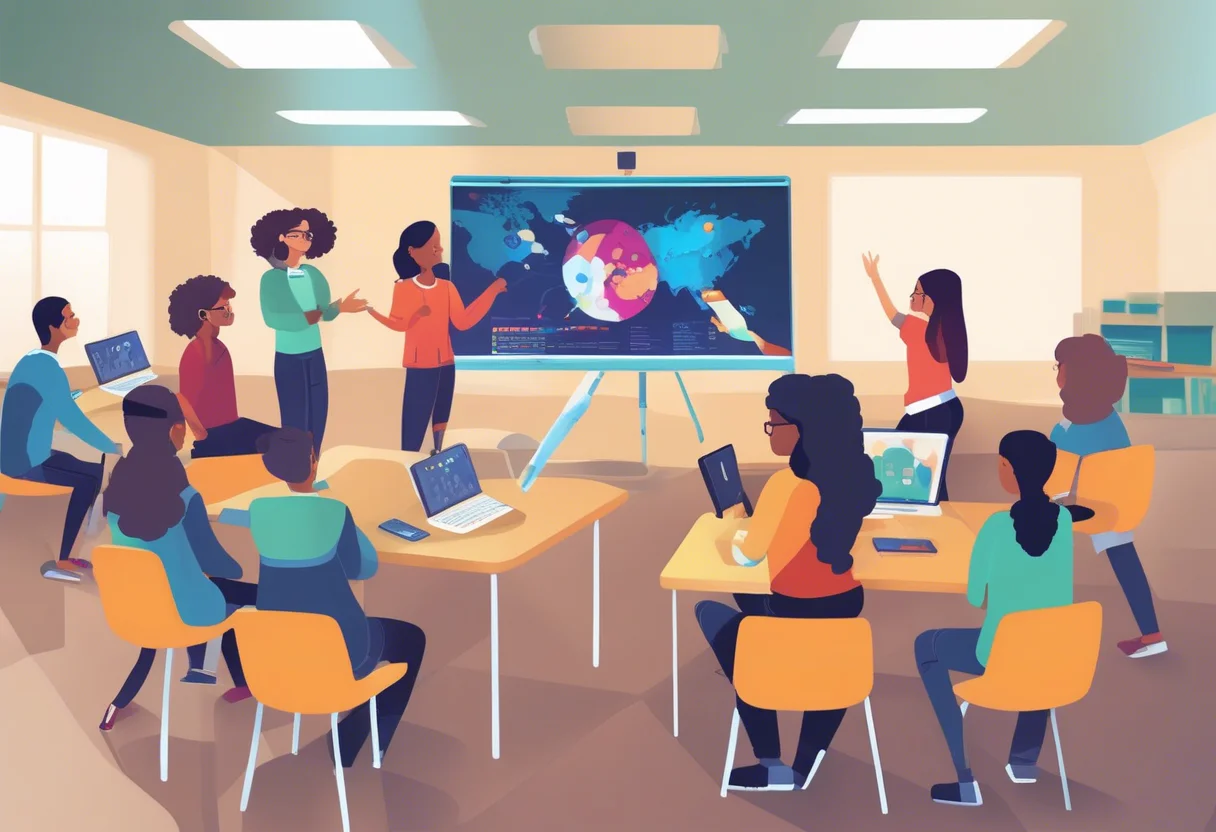Overcoming challenges in AI-driven learning involves balancing automation with human oversight to prevent bias and maintain data privacy