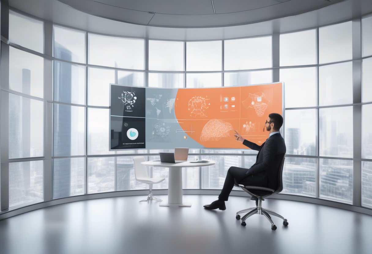 AI-driven tools provide real-time feedback, helping leaders refine their presentation skills for impactful communication