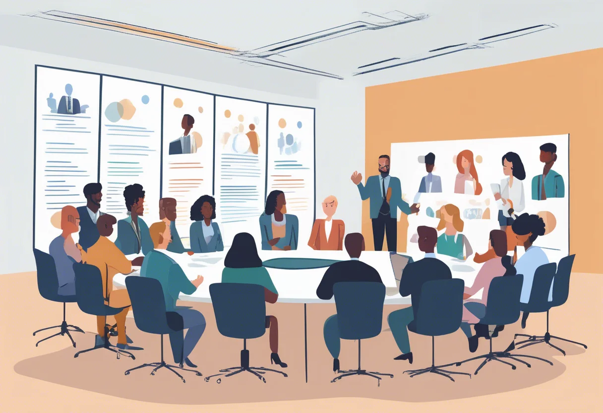 360-Grad-Feedback ermöglicht Führungskräften, ihre Fähigkeiten durch vielseitige Perspektiven zu verbessern