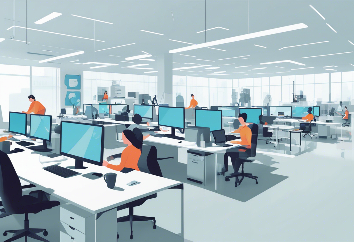 Automating routine tasks with AI voice assistants allows employees to focus on strategic work, enhancing efficiency and reducing task management burdens