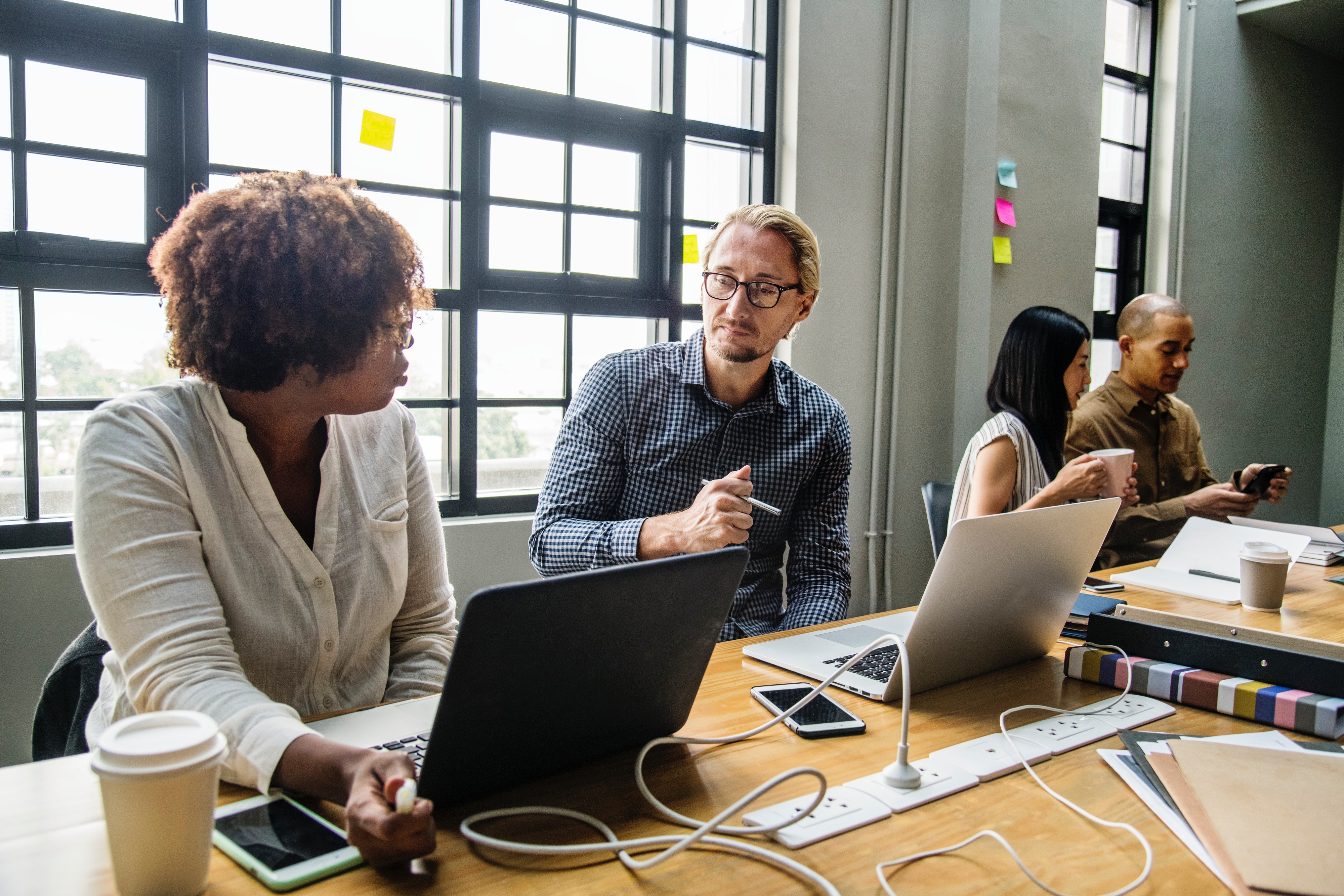AI uses natural language processing to categorize team members and provide relevant content, enhancing engagement and support