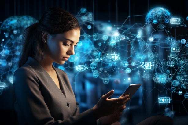 AI's ability to manage repetitive tasks and provide instant corrections enhances communication efficiency but may lead to reduced personal interactions, risking isolation and weaker emotional connections