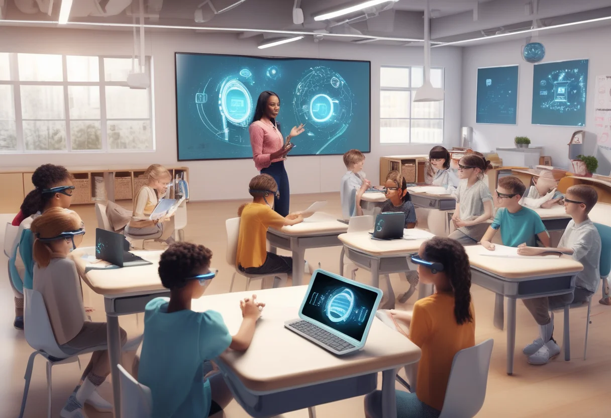 The use of AI and augmented reality in learning makes the experience interactive, boosting motivation and retention