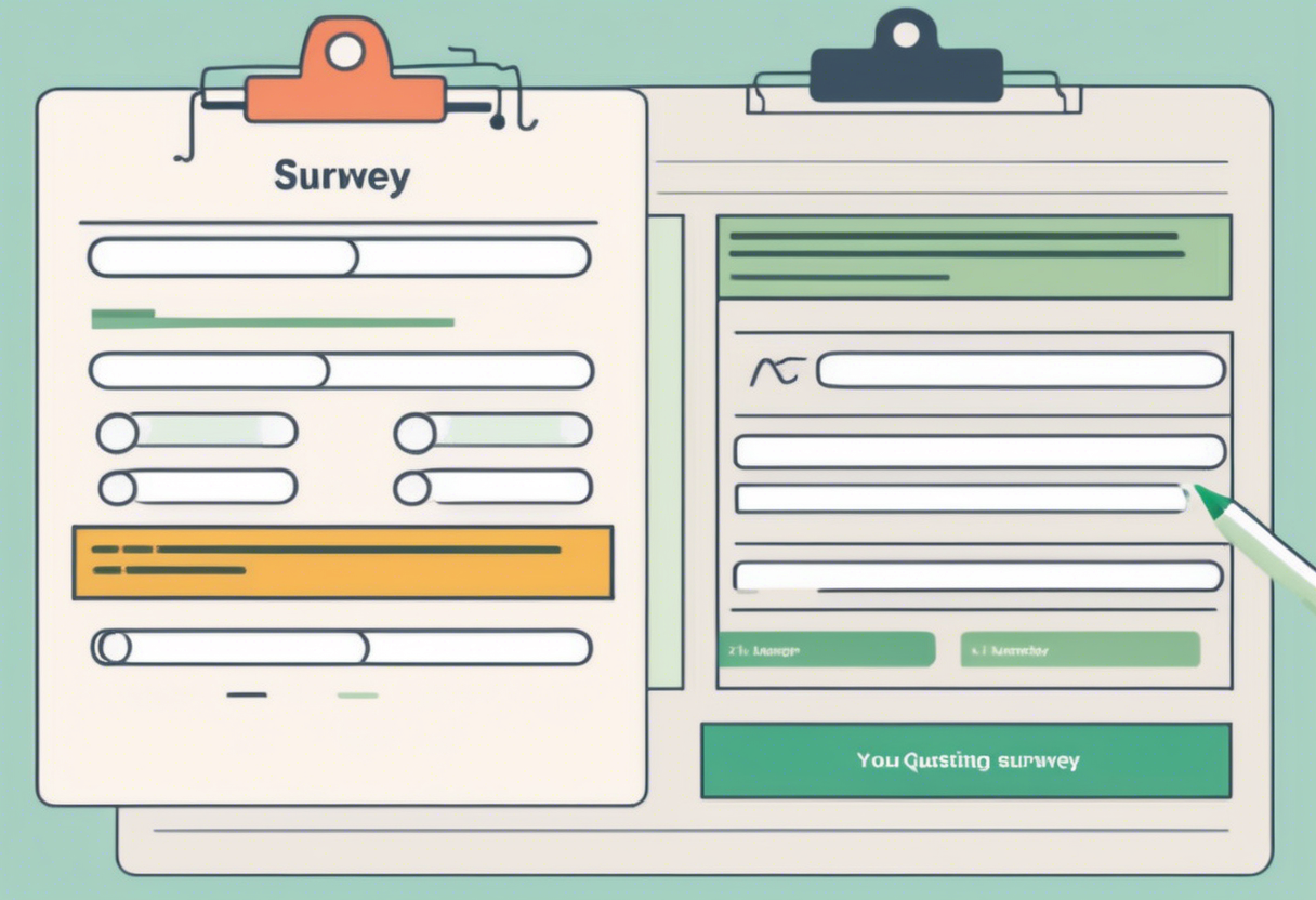 Combining multiple-choice and open-ended questions in surveys can effectively gather both quantitative and qualitative feedback