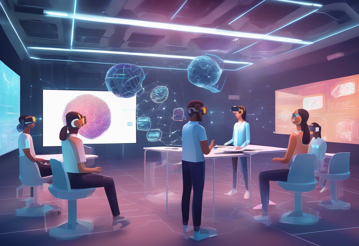 AI-powered training enhances emotional intelligence by offering personalized, real-time feedback through immersive simulations, making empathy training more effective