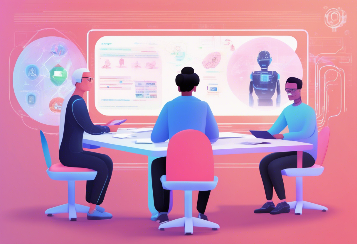The collaboration between AI and human mentors allows AI to manage routine tasks, while humans focus on emotional intelligence and strategic thinking, enriching the learning experience