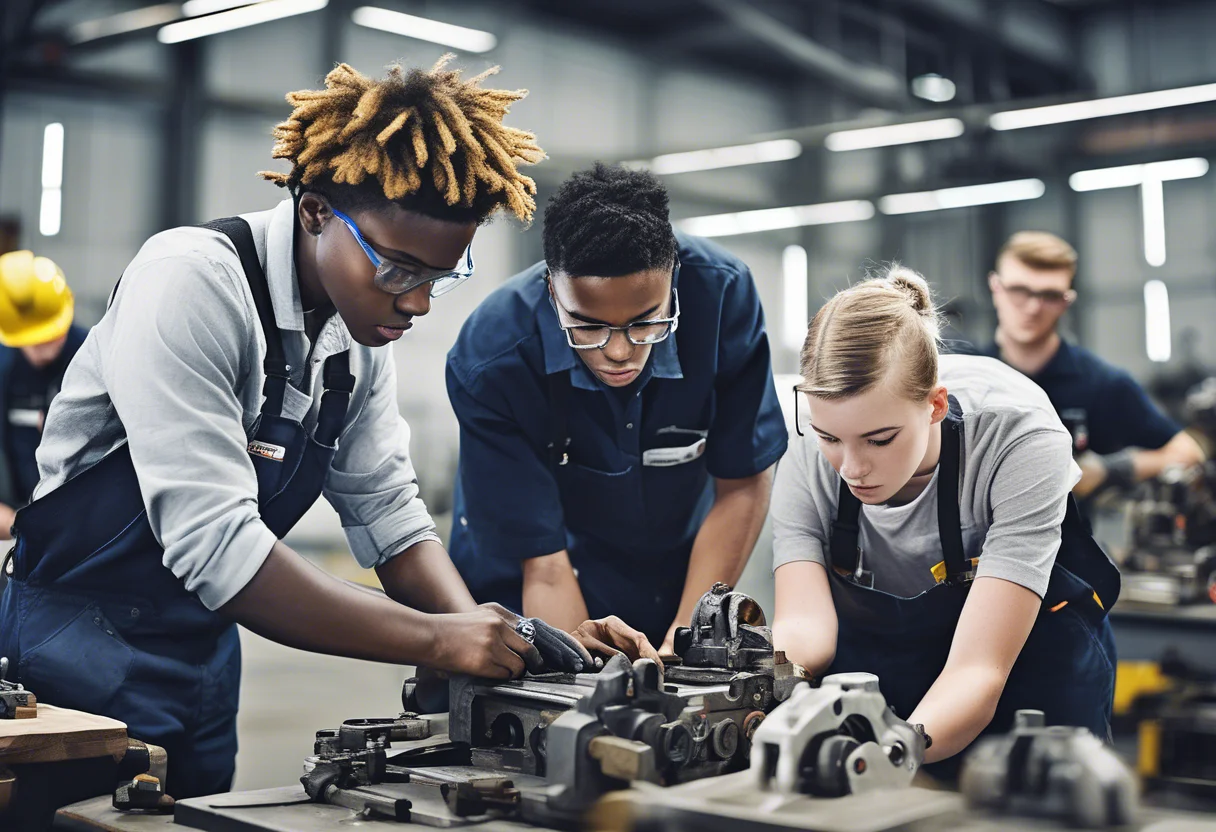 The 2025 workforce strategy emphasizes expanding AI apprenticeships to align with industry demands and simplify training programs