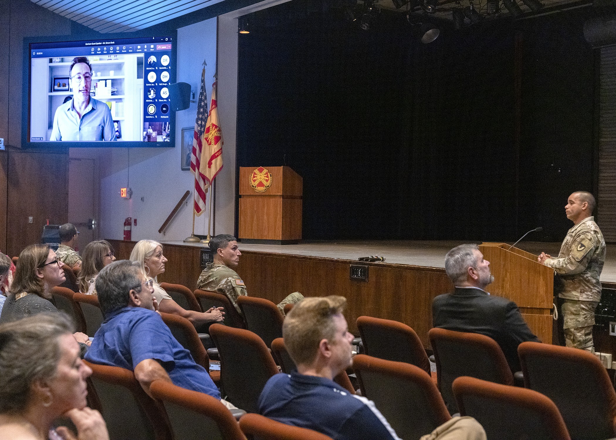 Engaging with your audience by making eye contact and sharing stories can help divert attention from anxiety and build a connection