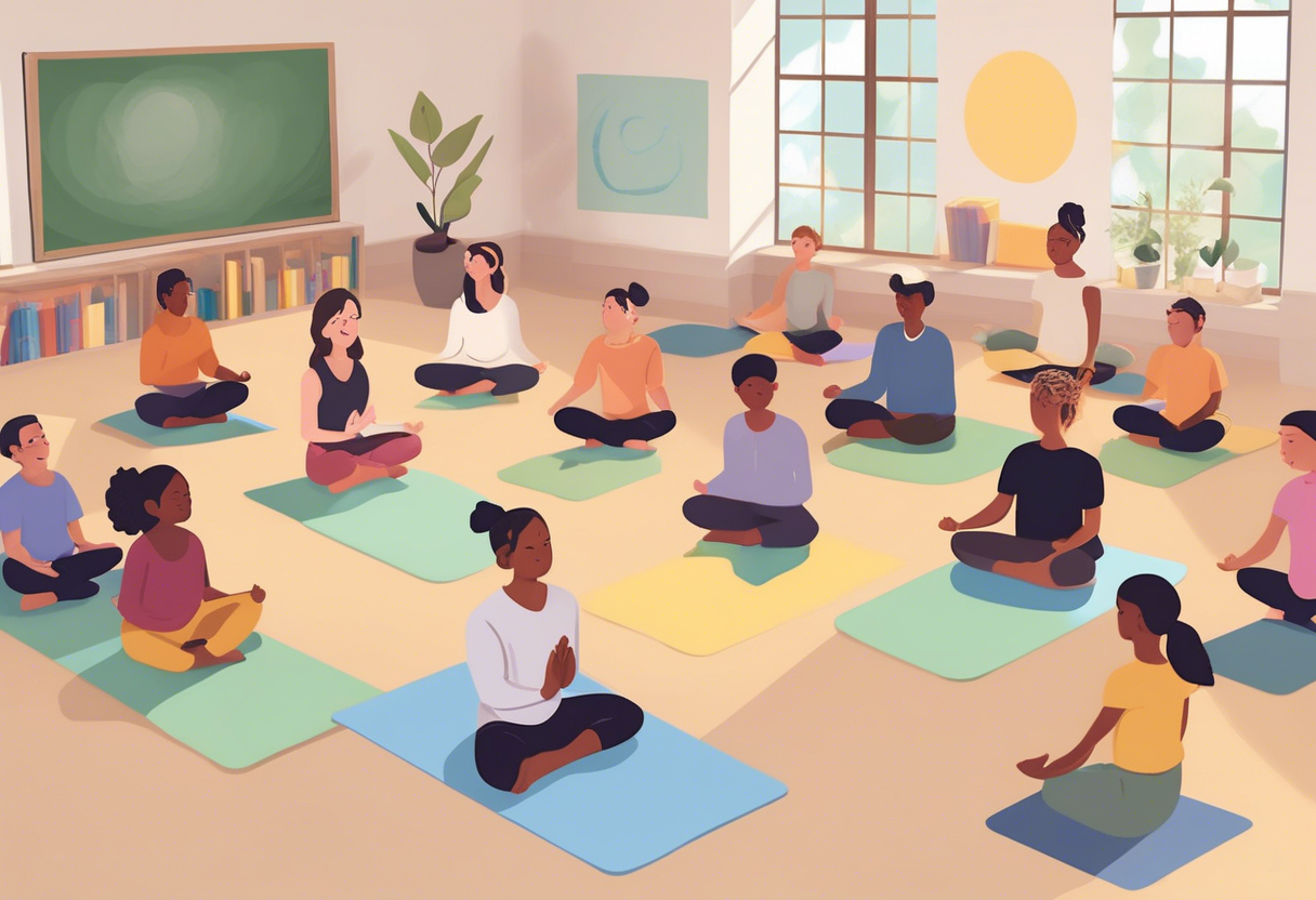 Mindfulness y técnicas de respiración en el aula ayudan a los estudiantes a regular sus emociones y mejorar su enfoque, lo que es crucial para manejar el estrés