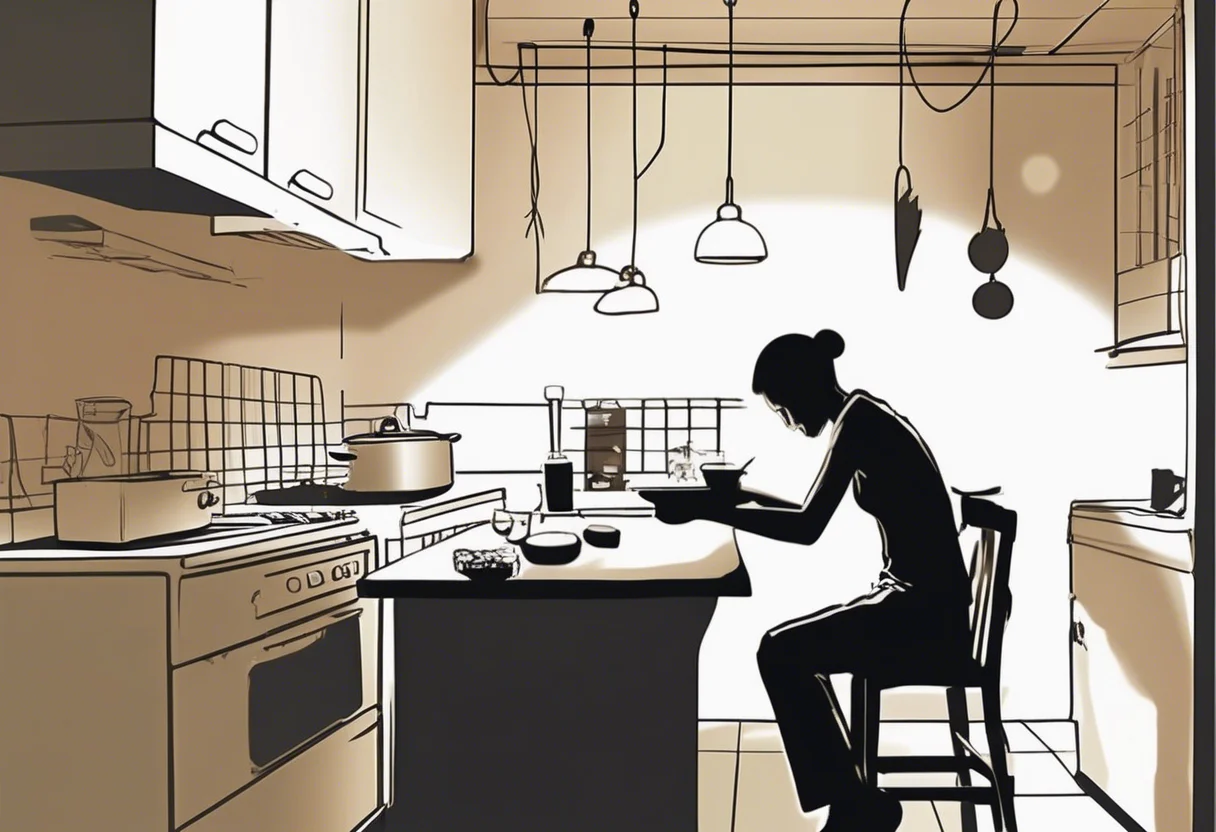 Eating late at night disrupts sleep by keeping the nervous system active, leading to frequent awakenings and impaired cognitive function the next day